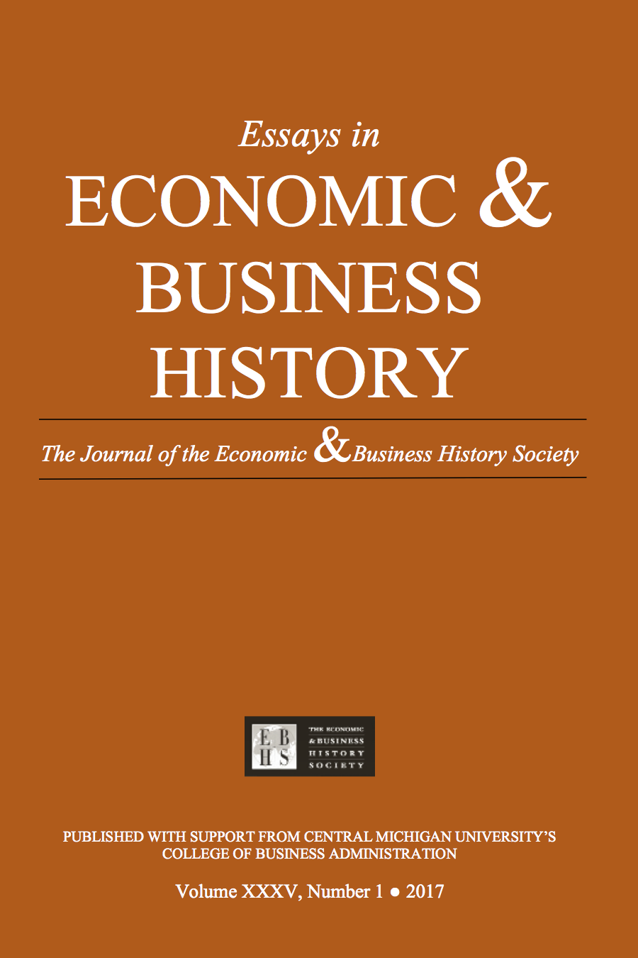 Essays in Economic & Business History 2017 (1)