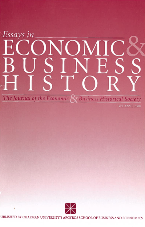 Essays in Economic & Business History 2008