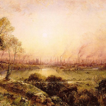 Manchester from Kersal Moor (1857). By William Wylde [Public domain], via Wikimedia Commons